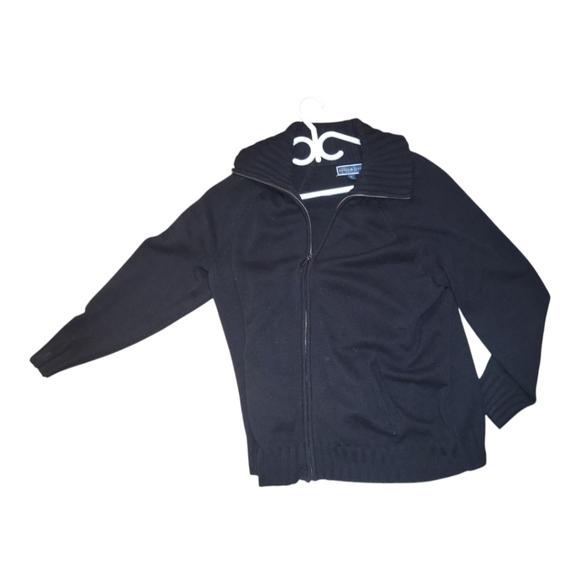 Karen Scott zip jacket style Sweater - Picture 2 of 8